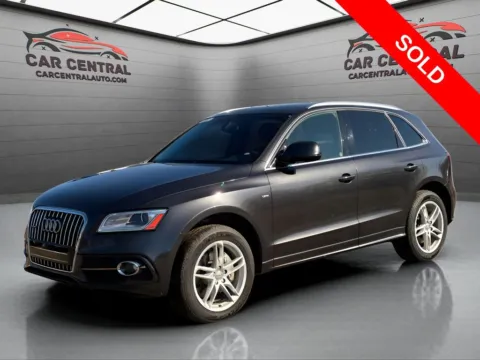 Gray 2015 Audi Q5 3.0T Premium Plus for sale in Wallingford, CT