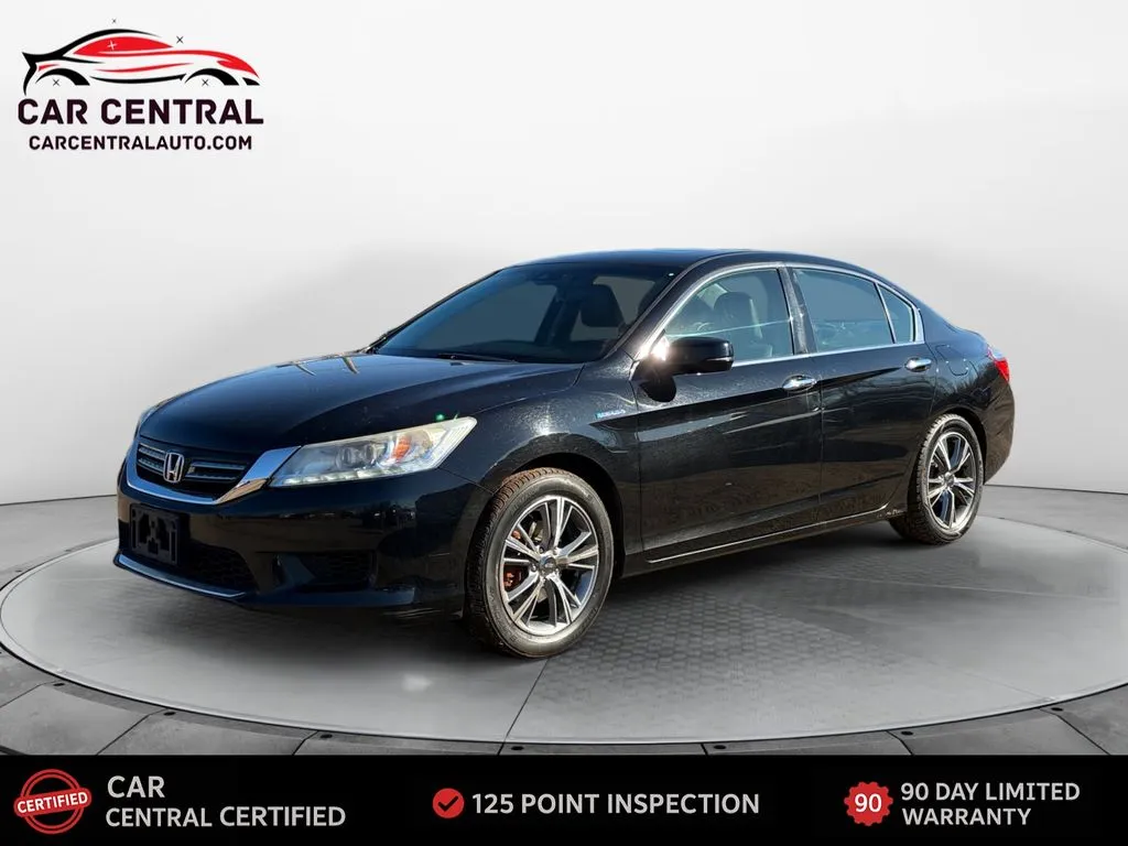Black 2014 Honda Accord Hybrid Touring for sale in Wallingford, CT
