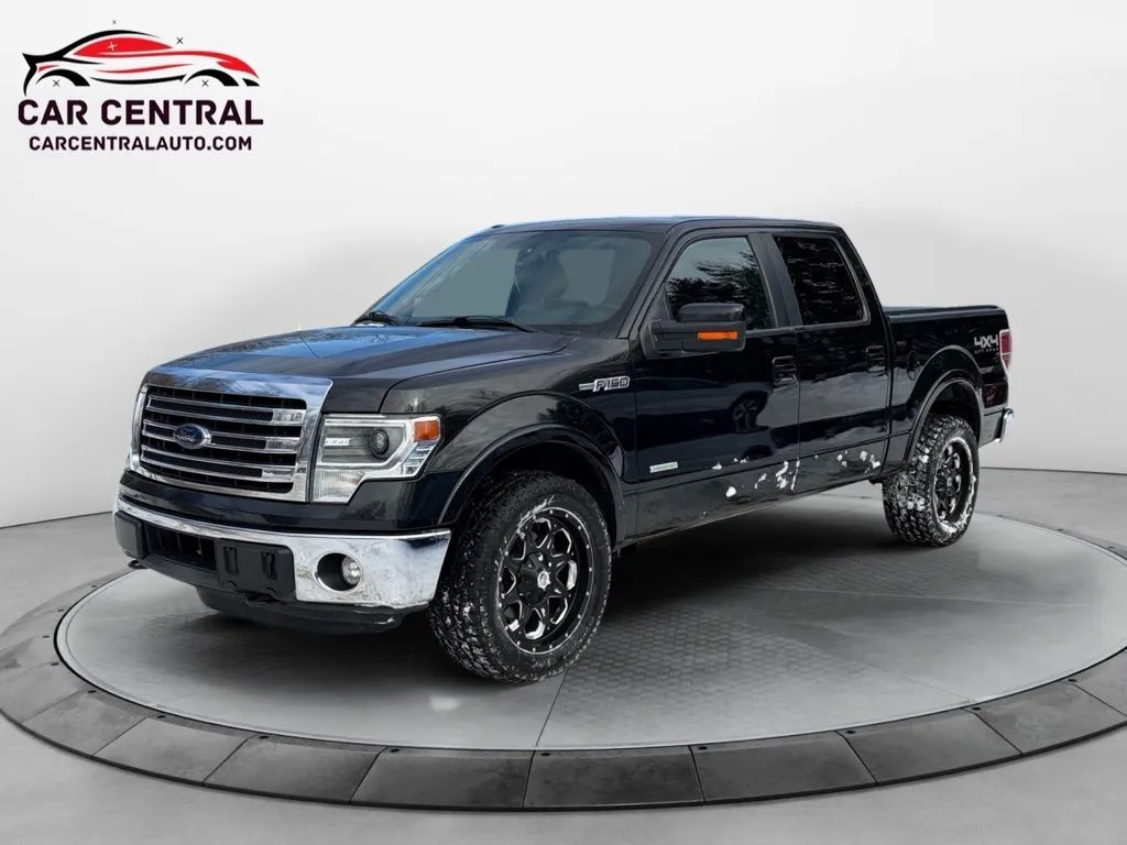Black 2014 Ford F-150 Lariat for sale in Wallingford, CT
