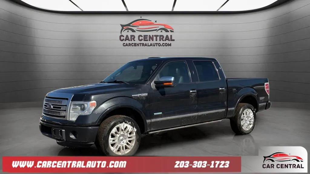 Black 2013 Ford F-150 Platinum for sale in Wallingford, CT