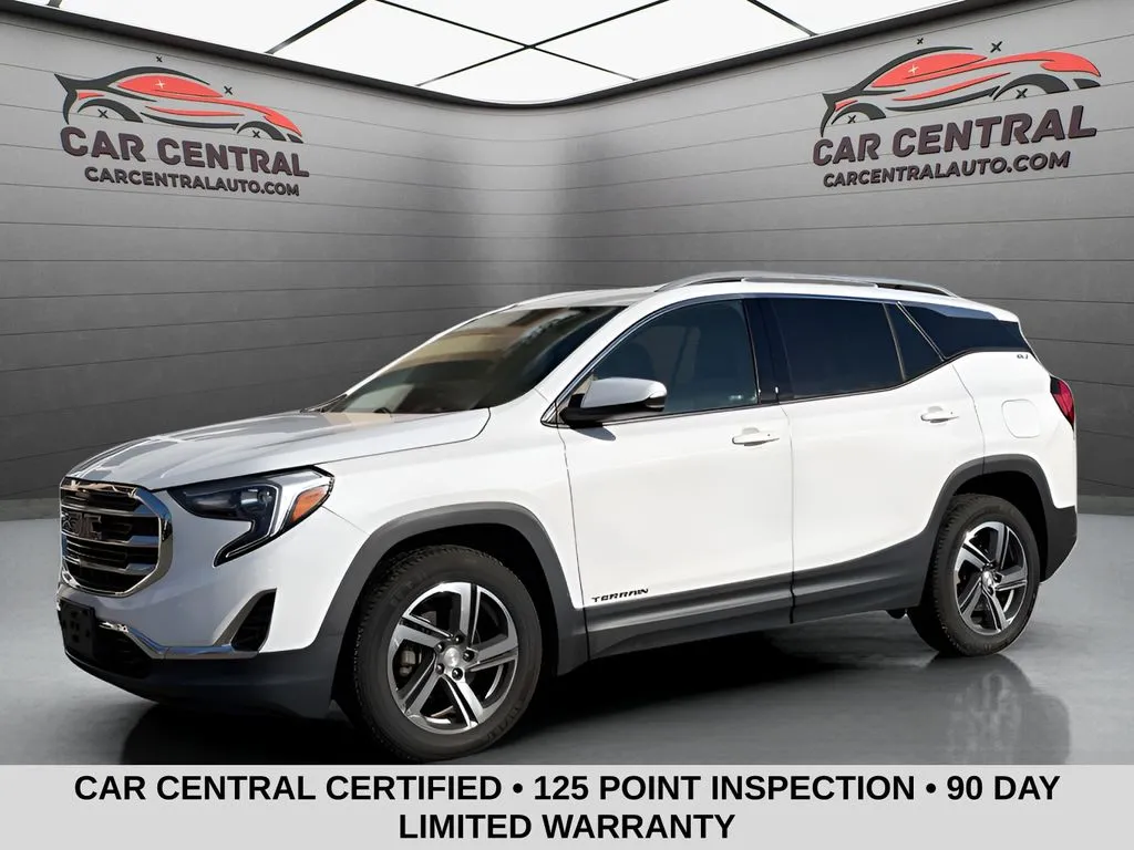 White 2021 GMC Terrain SLT for sale in Wallingford, CT