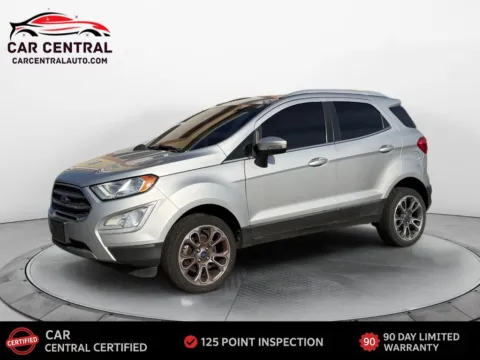 Silver 2020 Ford EcoSport Titanium for sale in Wallingford, CT
