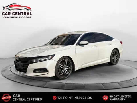 White 2019 Honda Accord Sport 2.0T for sale in Wallingford, CT