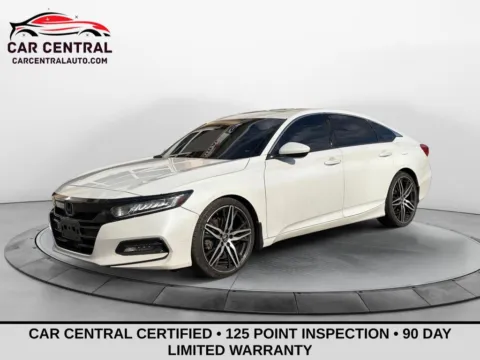 White 2019 Honda Accord Sport 2.0T for sale in Wallingford, CT