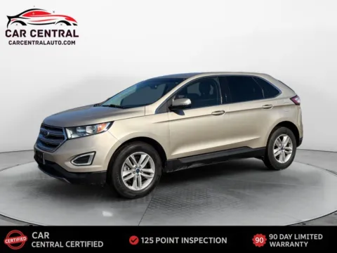 White 2018 Ford Edge SEL for sale in Wallingford, CT