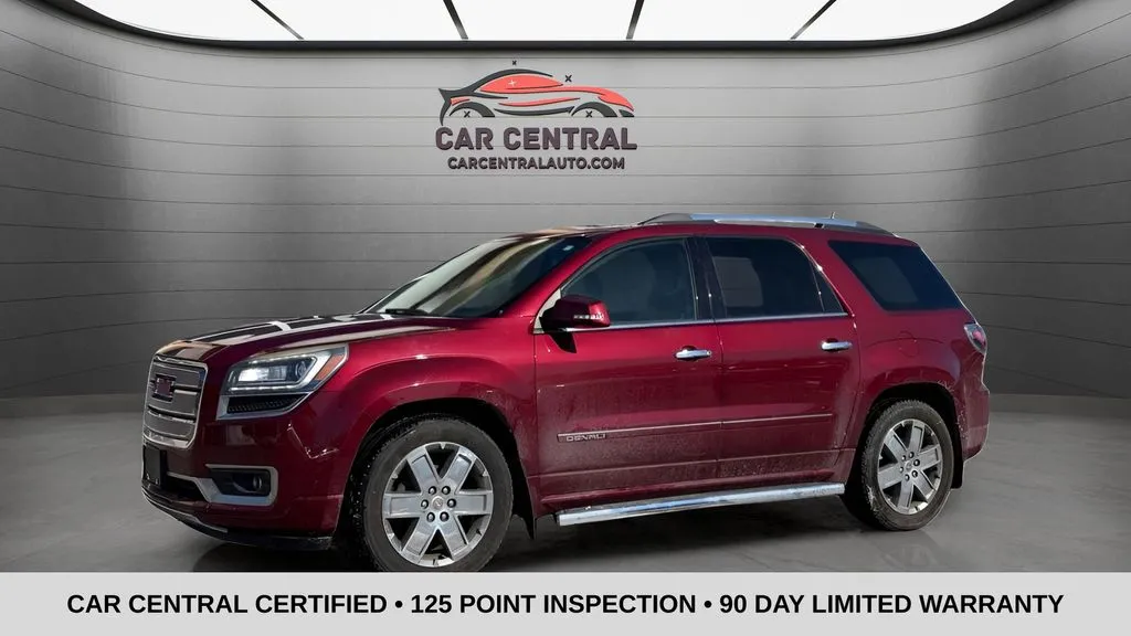 Red 2016 GMC Acadia Denali for sale in Wallingford, CT