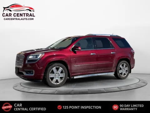 Red 2016 GMC Acadia Denali for sale in Wallingford, CT