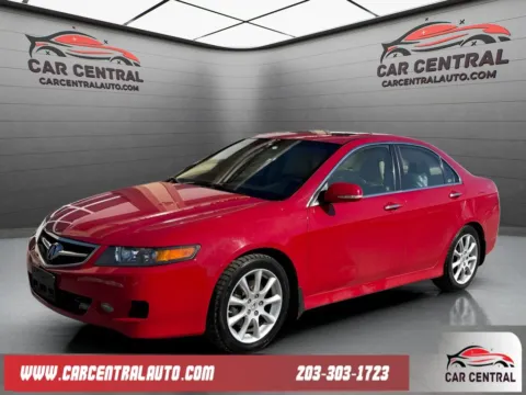 Red 2008 Acura TSX for sale in Wallingford, CT