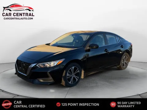 Black 2021 Nissan Sentra SV for sale in Wallingford, CT
