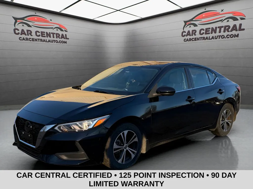 Black 2021 Nissan Sentra SV for sale in Wallingford, CT
