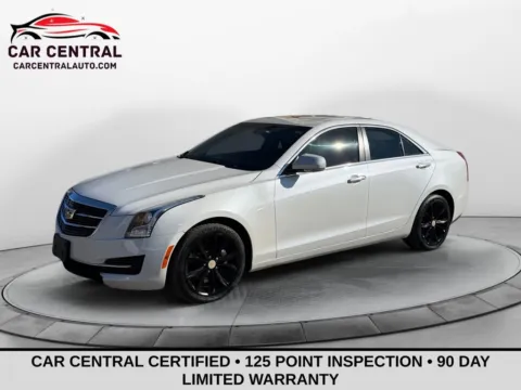 White 2016 Cadillac ATS 2.0L Turbo Luxury for sale in Wallingford, CT