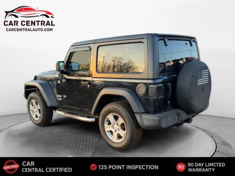 Another view of 2020 Jeep Wrangler Sport S for sale in Wallingford, CT at Car Central Wallingford