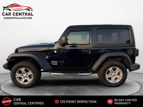 Photos of 2020 Jeep Wrangler Sport S for sale in Wallingford, CT at Car Central Wallingford