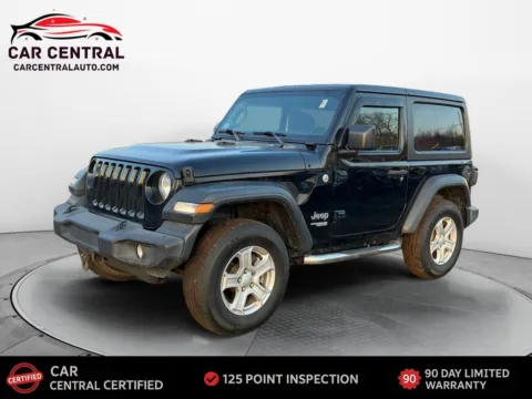 Black 2020 Jeep Wrangler Sport S for sale in Wallingford, CT
