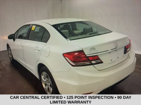 White 2015 Honda Civic LX for sale in Wallingford, CT