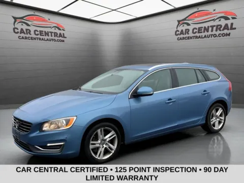 Blue 2015 Volvo V60 T5 Premier Plus for sale in Wallingford, CT