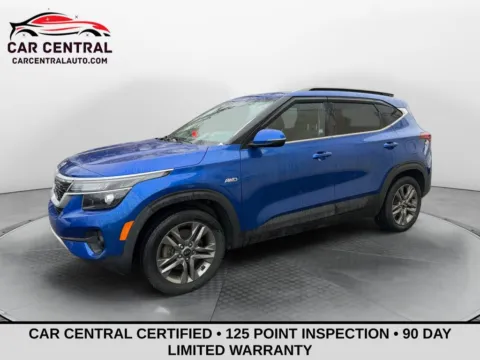 Blue 2021 Kia Seltos S for sale in Wallingford, CT