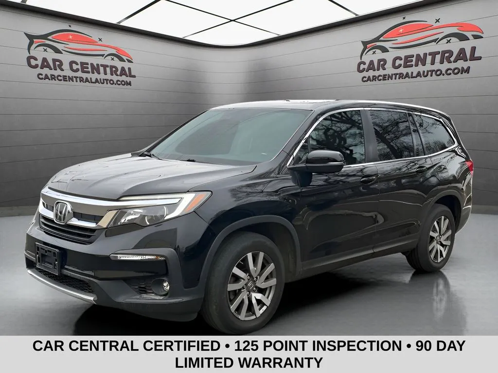 Black 2021 Honda Pilot EX-L for sale in Wallingford, CT