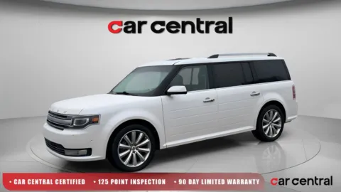White 2018 Ford Flex Limited for sale in Wallingford, CT