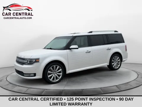 White 2018 Ford Flex Limited for sale in Wallingford, CT