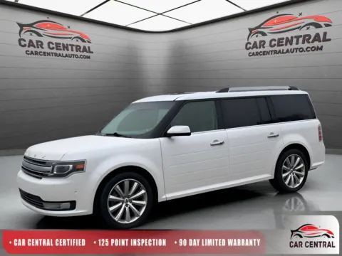White 2018 Ford Flex Limited for sale in Wallingford, CT