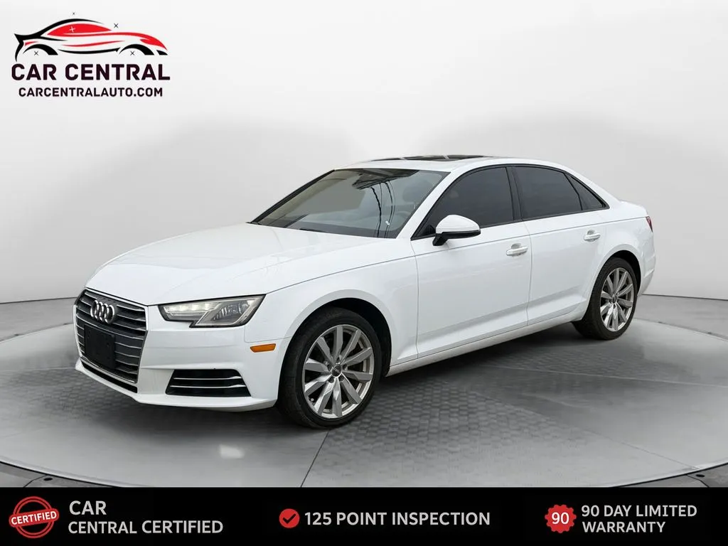 White 2017 Audi A4 2.0T ultra Premium for sale in Wallingford, CT