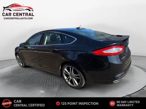 Another view of 2015 Ford Fusion Titanium for sale in Wallingford, CT at Car Central Wallingford