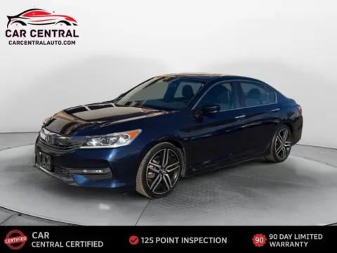 Black 2016 Honda Accord Sport for sale in Wallingford, CT