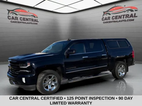 Black 2018 Chevrolet Silverado 1500 LTZ for sale in Wallingford, CT