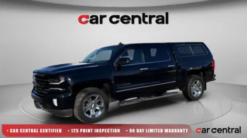 Black 2018 Chevrolet Silverado 1500 LTZ for sale in Wallingford, CT