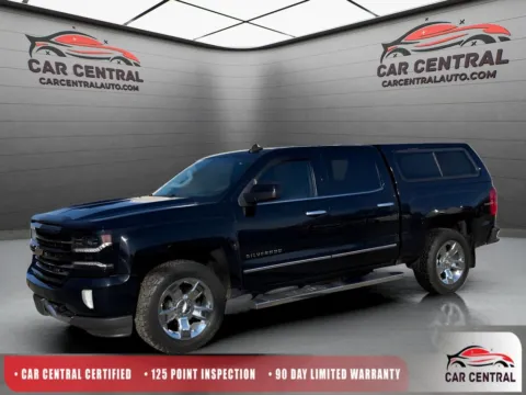 Black 2018 Chevrolet Silverado 1500 LTZ for sale in Wallingford, CT