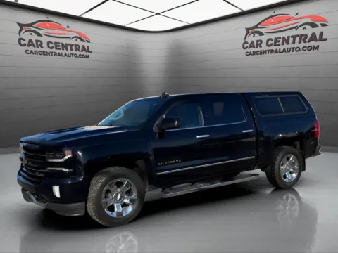 Black 2018 Chevrolet Silverado 1500 LTZ for sale in Wallingford, CT
