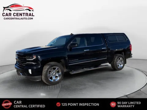 Black 2018 Chevrolet Silverado 1500 LTZ for sale in Wallingford, CT