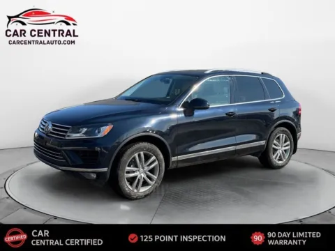 Blue 2015 Volkswagen Touareg V6 Lux for sale in Wallingford, CT