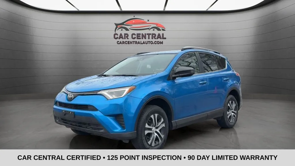 Blue 2018 Toyota RAV4 LE for sale in Wallingford, CT