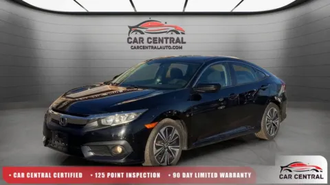 Black 2018 Honda Civic EX-T for sale in Wallingford, CT