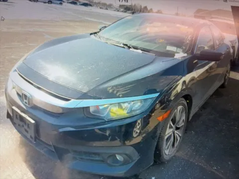 Black 2018 Honda Civic EX-T for sale in Wallingford, CT