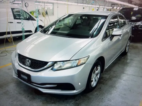 Silver 2013 Honda Civic LX for sale in Wallingford, CT