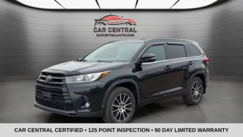 Black 2018 Toyota Highlander SE for sale in Wallingford, CT