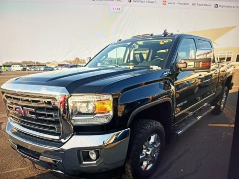 Black 2019 GMC Sierra 3500HD SLT for sale in Wallingford, CT