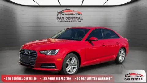 Red 2017 Audi A4 2.0T Premium for sale in Wallingford, CT