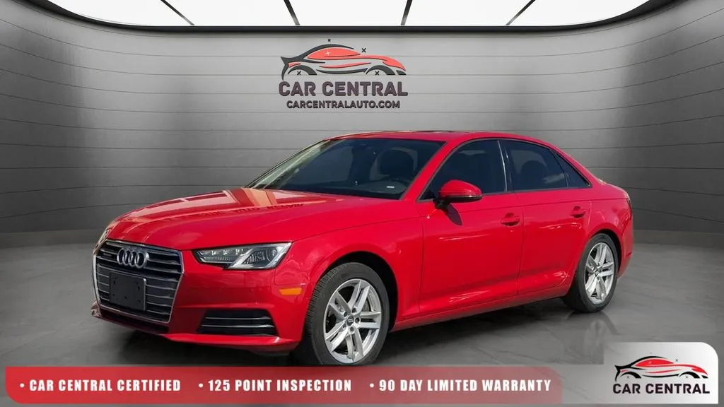 Red 2017 Audi A4 2.0T Premium for sale in Wallingford, CT