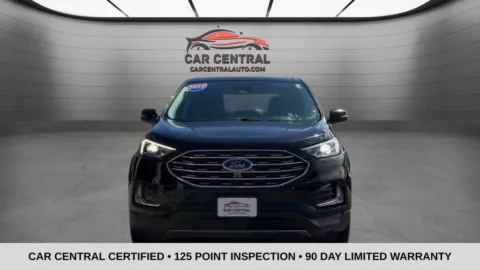 Black 2022 Ford Edge Titanium for sale in Wallingford, CT