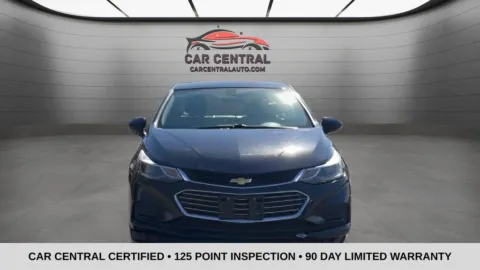 Black 2017 Chevrolet Cruze LT for sale in Wallingford, CT
