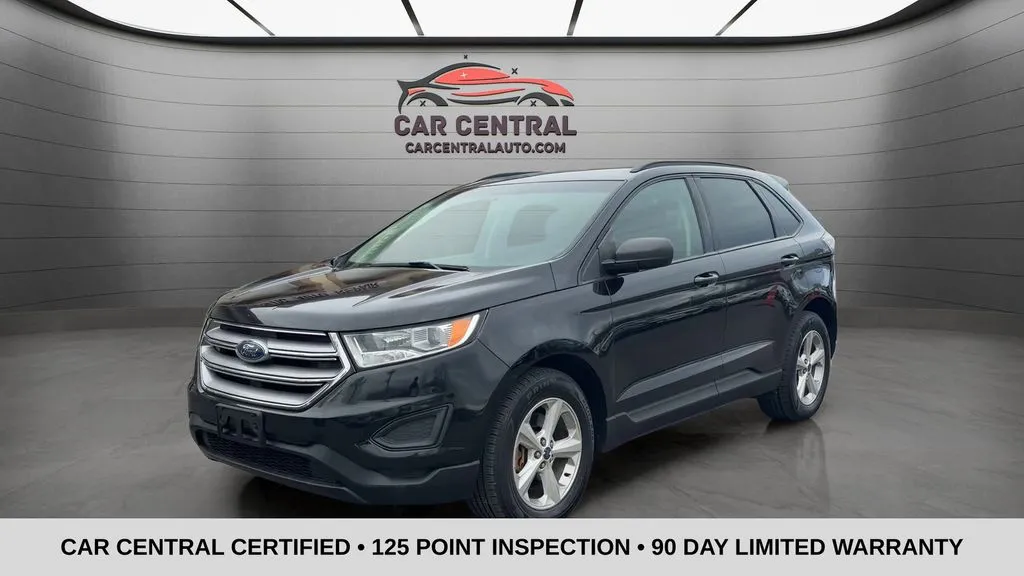 Black 2017 Ford Edge SE for sale in Wallingford, CT