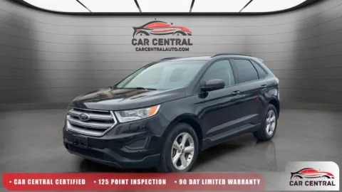 Black 2017 Ford Edge SE for sale in Wallingford, CT