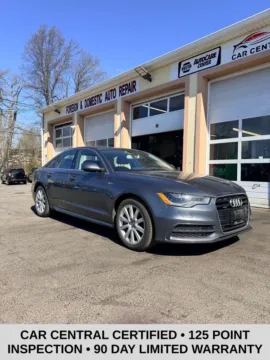 Gray 2015 Audi A6 3.0T Prestige for sale in Wallingford, CT