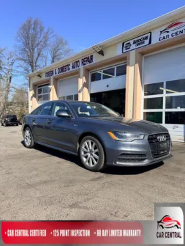 Gray 2015 Audi A6 3.0T Prestige for sale in Wallingford, CT