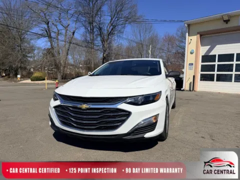White 2023 Chevrolet Malibu LS for sale in Wallingford, CT