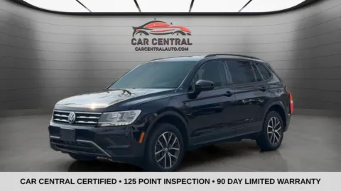 Black 2021 Volkswagen Tiguan 2.0T S for sale in Wallingford, CT